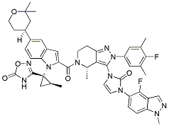 Molecular structure of the compound: Orforglipron