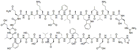 Molecular structure of the compound: Beinaglutide