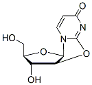 Molecular structure of the compound: 2,2-Anhydro-1(B-D-arabinofuranosyl)uracil