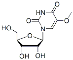 Molecular structure of the compound: 5-Methoxyuridine
