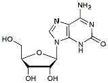 Molecular structure of the compound: Crotonoside