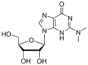 Molecular structure of the compound: N,N-Dimethylguanosine