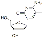 Molecular structure of the compound: 5-Methyl-2-deoxycytidine