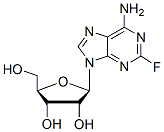 Molecular structure of the compound: 2-Fluoroadenosine