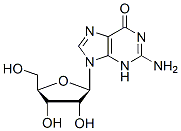 Molecular structure of the compound: Guanosine