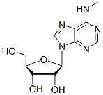 Molecular structure of the compound: N6-Methyladenosine