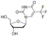 Molecular structure of the compound: Trifluridine