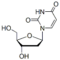 Molecular structure of the compound: 2-Deoxyuridine
