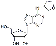 Molecular structure of the compound: Tecadenoson