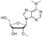 Molecular structure of the compound: N6,N6-Dimethyl-2-O-methyladenosine