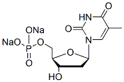 Molecular structure of the compound: Thymidine 5-Monophosphate Disodium Salt