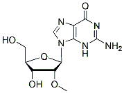 Molecular structure of the compound: 2-O-Methylguanosine
