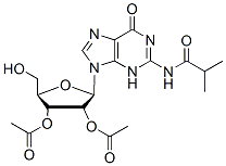 Molecular structure of the compound: N-Isobutyryl-2,3-Acetyl-Guanosine