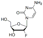 Molecular structure of the compound: 2-Fluoro-2-Deoxycytidine