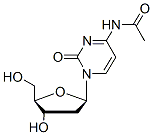 Molecular structure of the compound: N4-Acetyl-2-Deoxycytidine