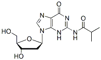 Molecular structure of the compound: N2-Isobutyryl-2-Deoxyguanosine