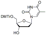 Molecular structure of the compound: 5-O-DMT-Thymidine