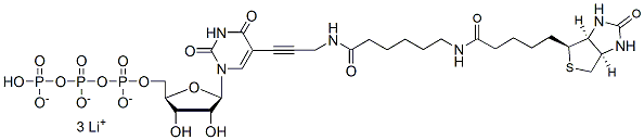 Molecular structure of the compound: Biotin-11-UTP